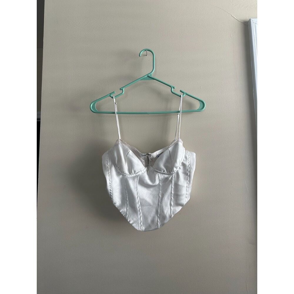 Princess Polly | Corset Style Top | White | US 4